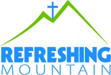refreshing mountain logo
