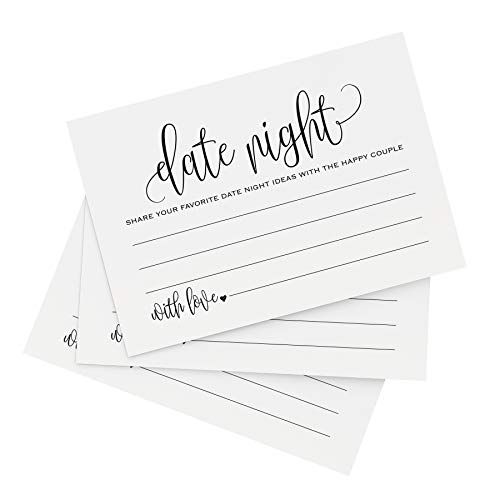 Bliss Collections Date Night Cards for Couples, Fun and Romantic Conversation Starter Card Set and Date Night Ideas Great Gifts for Couples, Husband, Wife, Boyfriend, Girlfriend, Anniversary