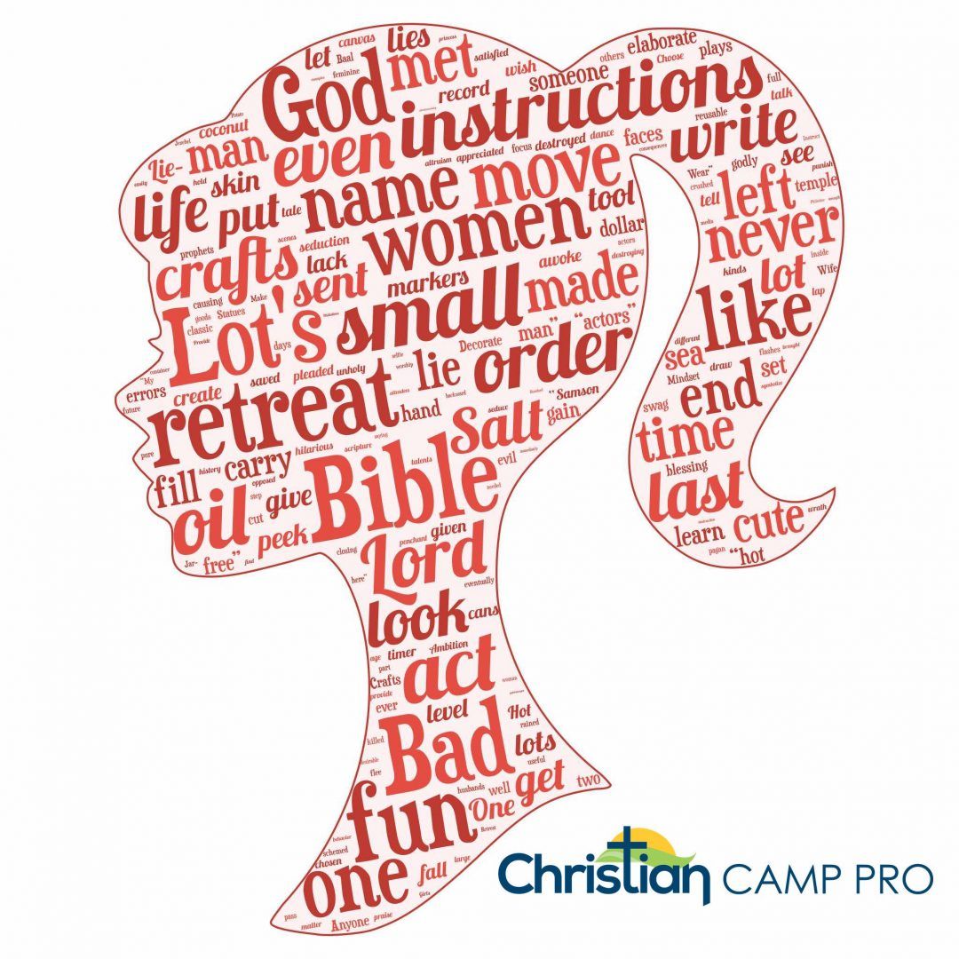 bad girls of the bible word cloud