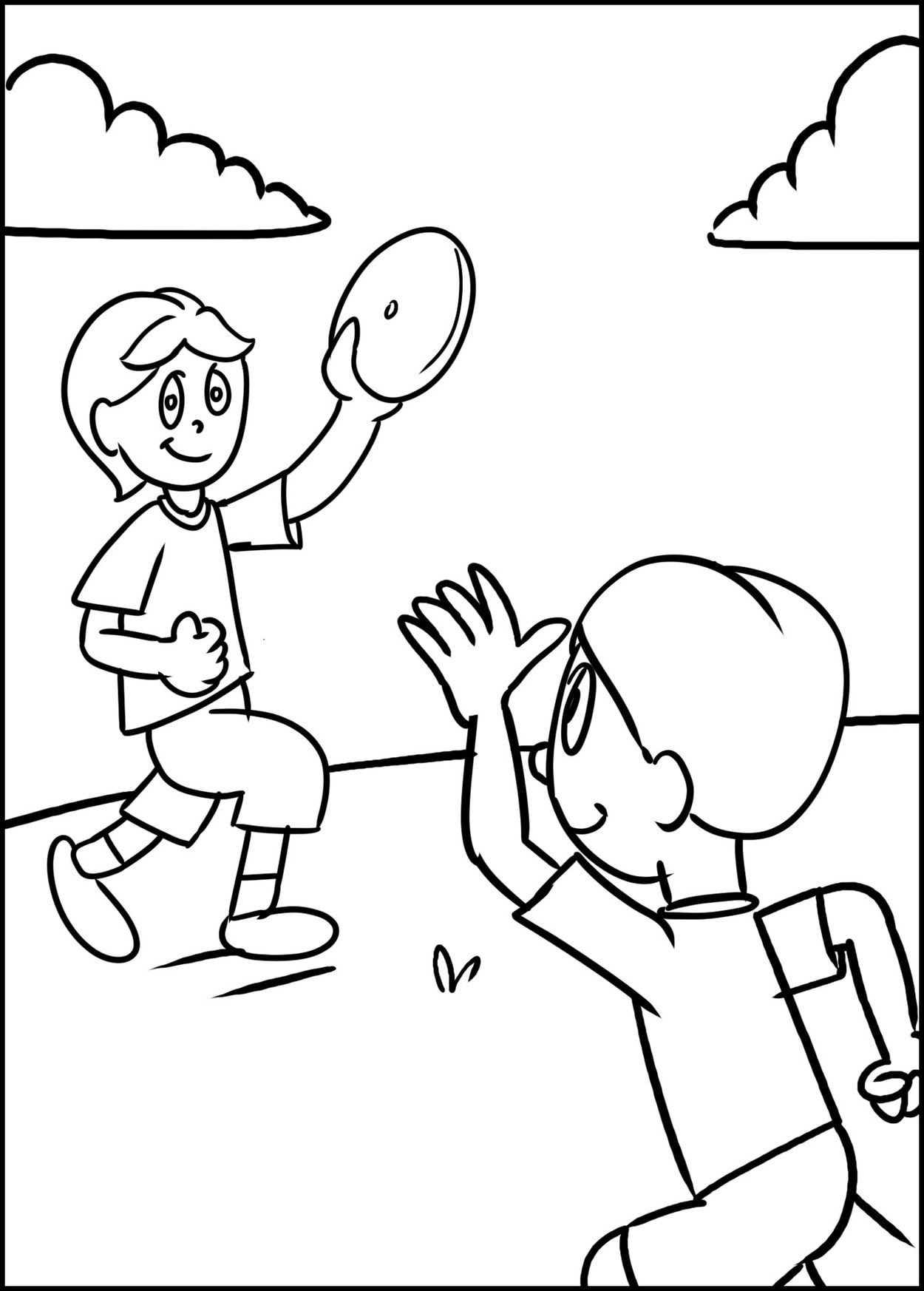 Frisbee game