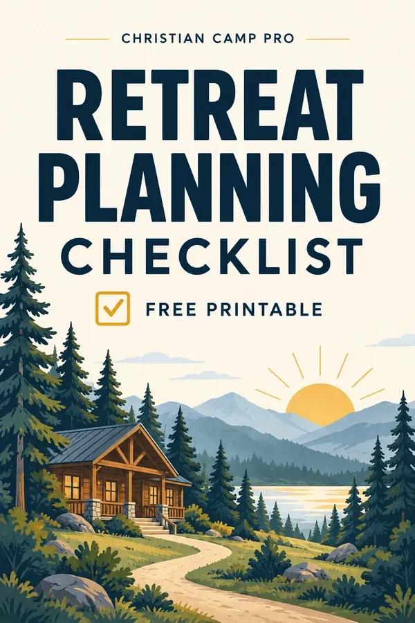 Free Retreat Planning Checklist cover