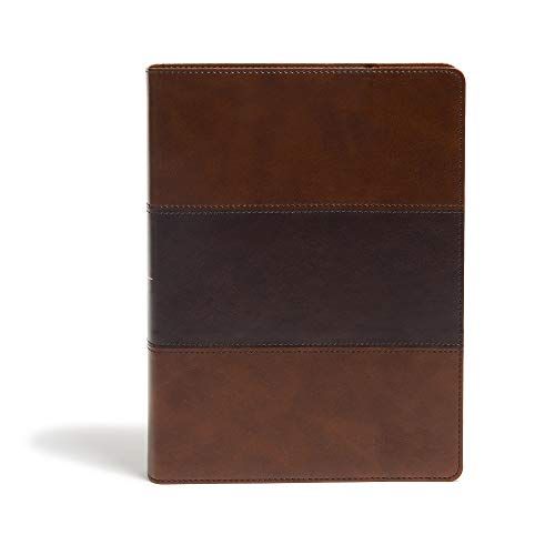 KJV Study Bible, Full-Color, Saddle Brown LeatherTouch, Indexed, KJV Holy Bible, Red Letter, Pure Cambridge Text, Study Notes, Commentary, ... Word Studies, Outlines, Easy-to-Read MCM Type