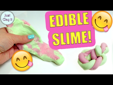 DIY Edible slime! How to make edible slime, easy edible slime recipe