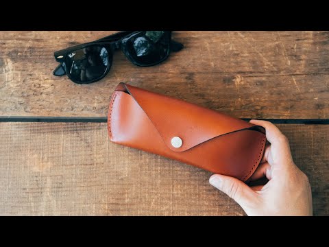 Making a Leather Sunglass Case - DIY