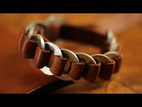 DIY Leather Bracelet