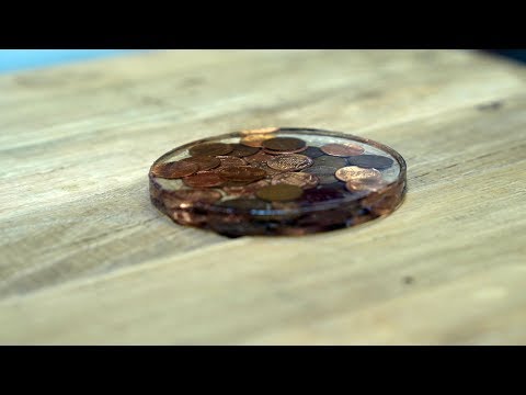 DIY Penny Coasters