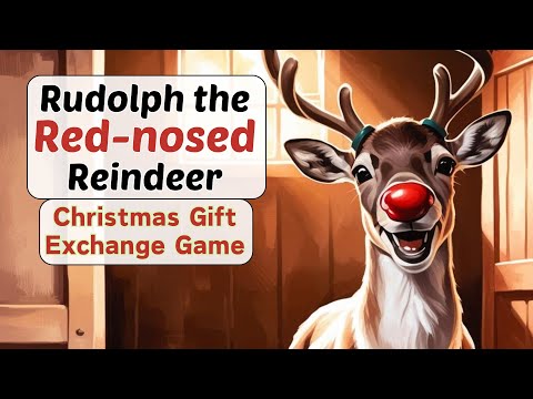 Rudolph the Red Nosed Reindeer Christmas Game - Perfect for Gift Exchanges at School and Work