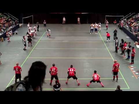 Canada vs USA - Men&#039;s Final | Dodgeball World Championship 2014 | 2nd Half