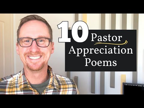 10 Heartfelt Pastor Appreciation Poems to Share