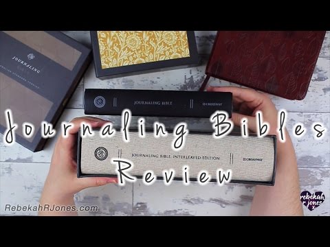 ESV Journaling Bible Review - Comparing 7 Journaling Bibles