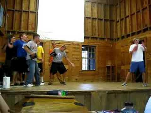 Word- hilarious camp skit