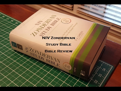 NIV Zondervan Study Bible - Bible Review