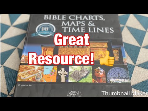 Quick Review: Rose Publishing Book of Bible Charts, Maps &amp; Time Lines