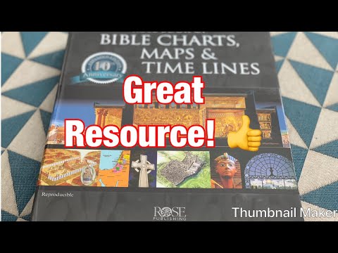 Quick Review: Rose Publishing Book of Bible Charts, Maps &amp; Time Lines