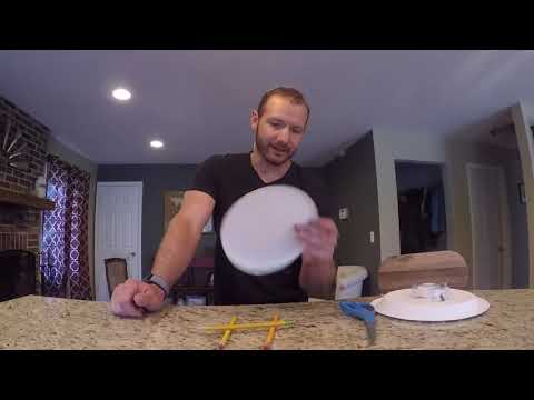 Make your own frisbee. It really works!!