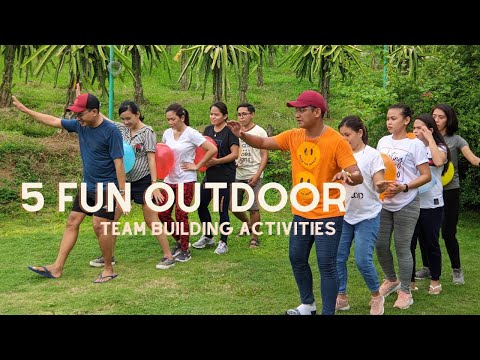 FUN OUTDOOR TEAM BUILDING ACTIVITIES | Youth Group Outdoor Party Games