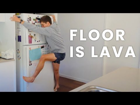 The Floor is LAVA - at Home