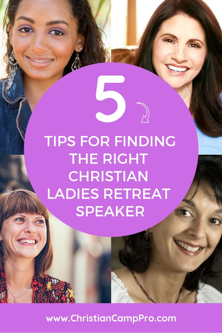 finding the right christian ladies speaker