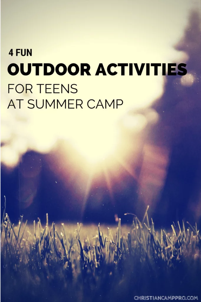 FUN OUTDOOR ACTIVITIES TEENS SUMMER CAMP