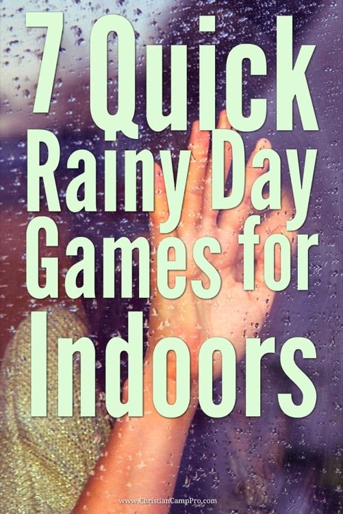 indoor rainy day games
