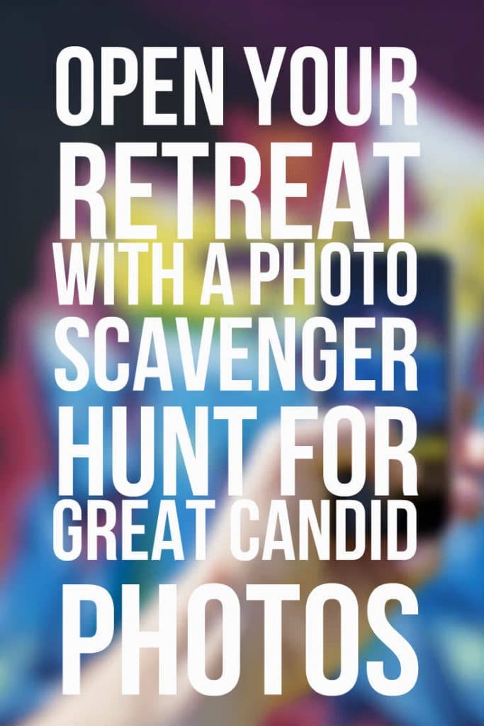 photo scavenger hunt retreat