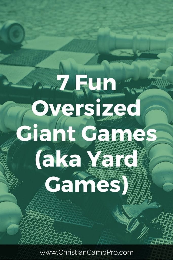 7 Fun Oversized Giant Games (aka Yard Games)