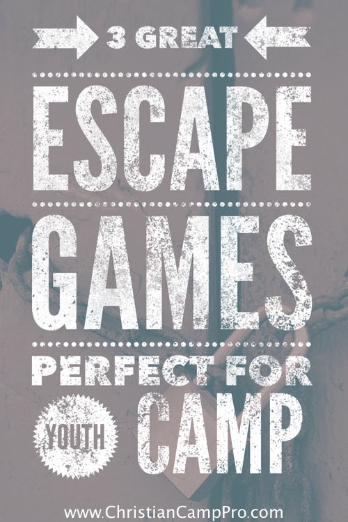 best great escape games for youth