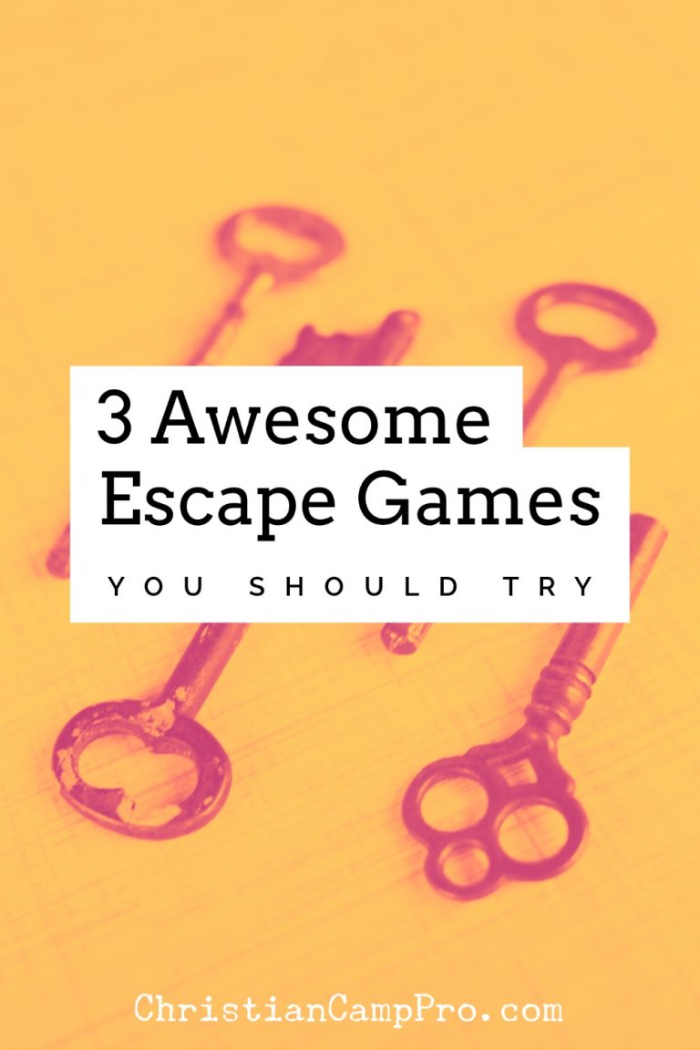 3 Great Escape Games Perfect For Youth Camp - Christian Camp Pro