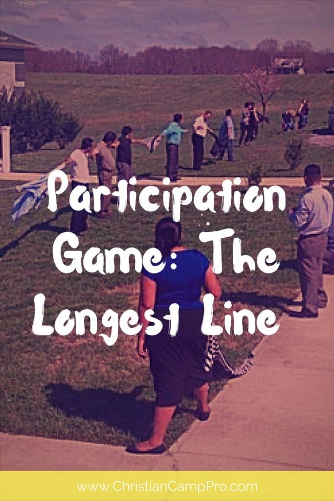 Participation Game: The Longest Line