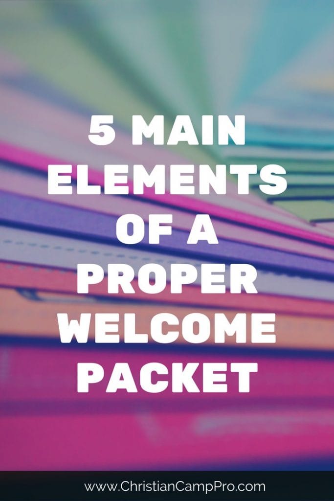 what to include in a welcome packet