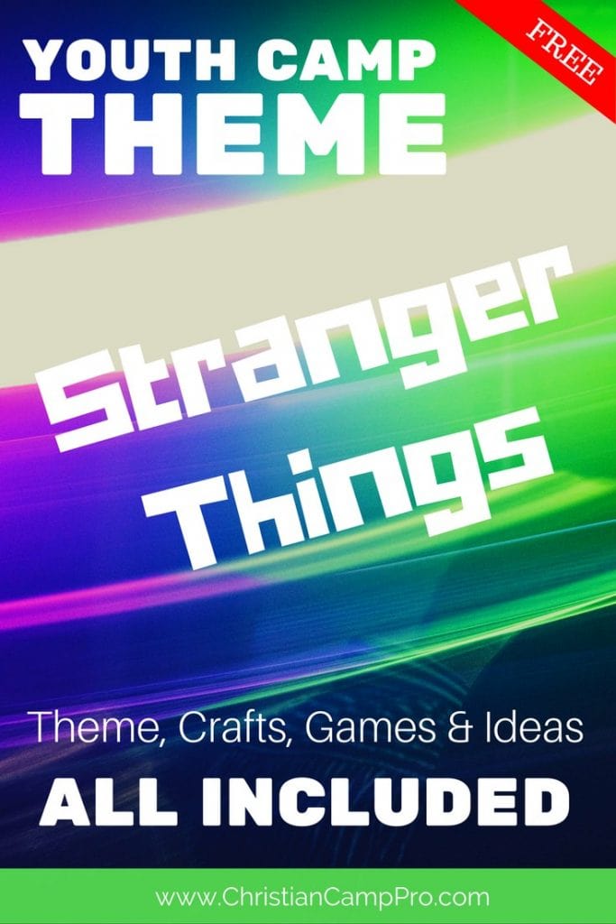 stranger things youth group theme