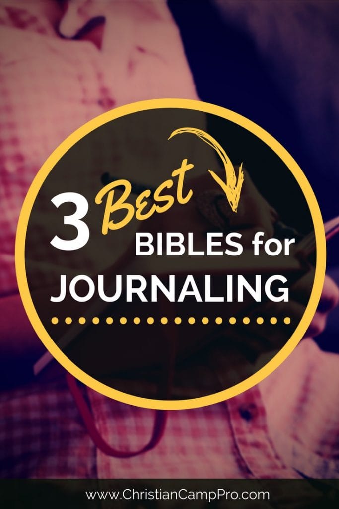 best bibles for journaling