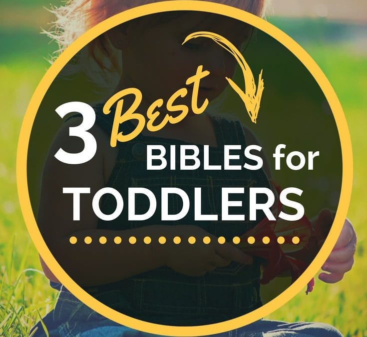 3 Best Bibles for Toddlers