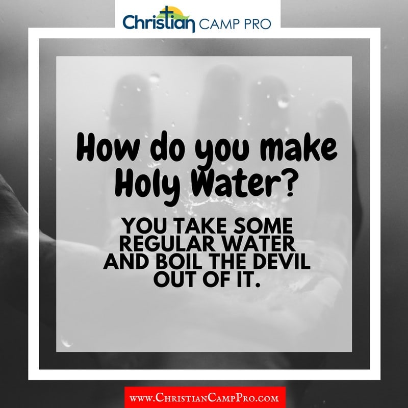 how do you make holy water