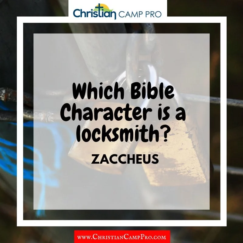 locksmith character in the bible