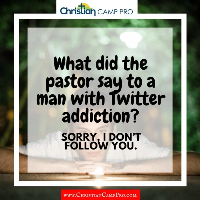 what did the pastor say to the man with Twitter addiction
