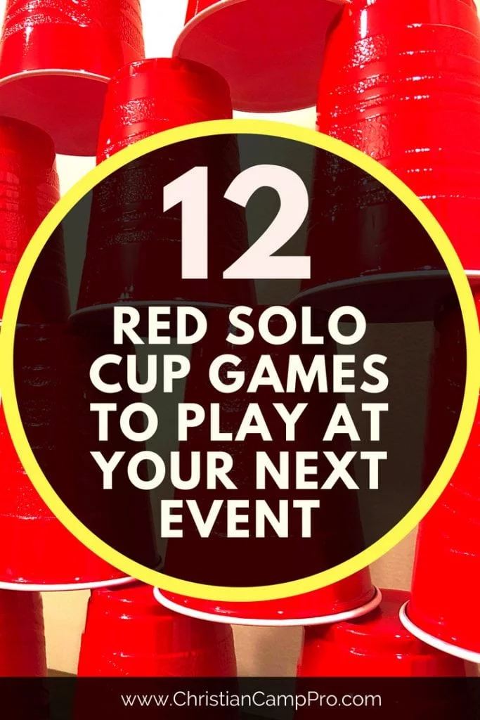 best red solo cup games