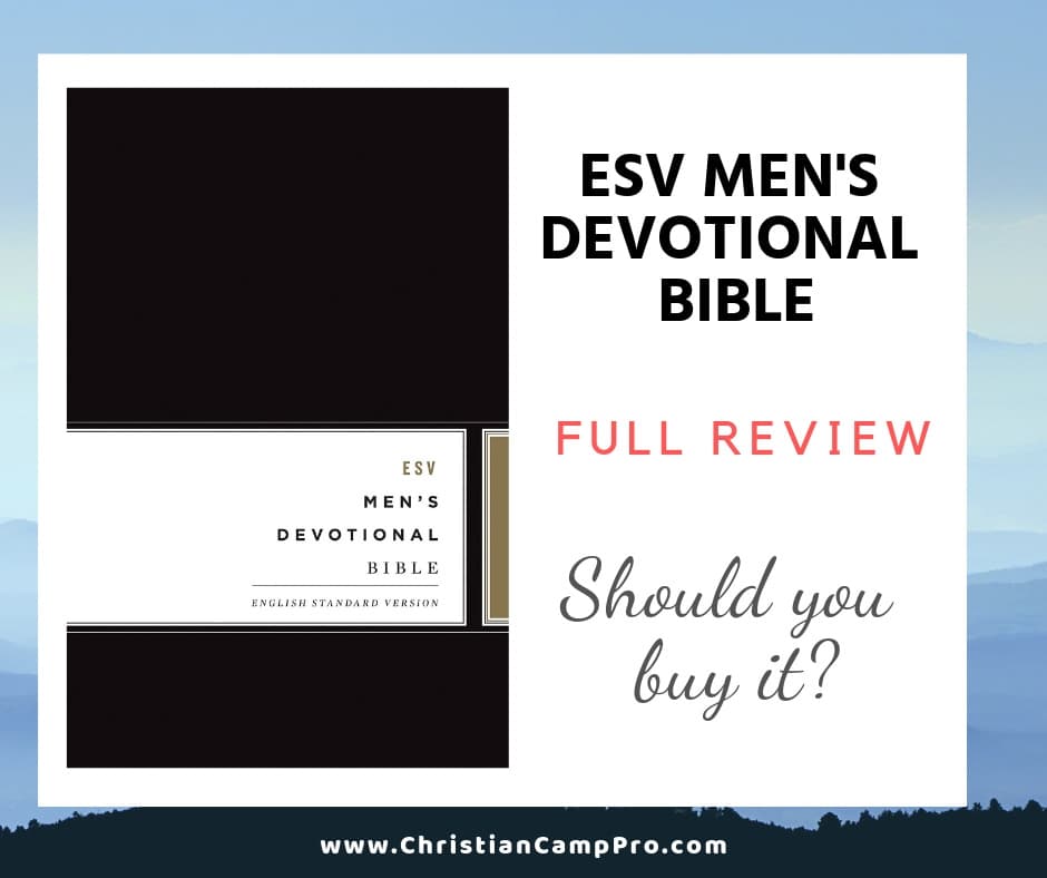 ESV Mens Devotional Bible Review