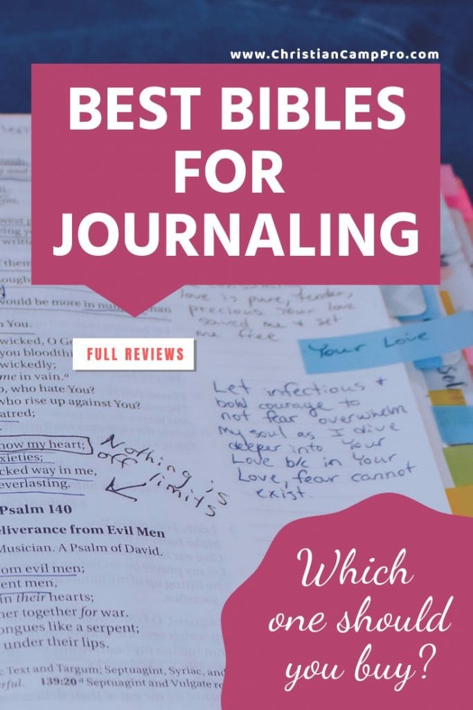 best bibles for journaling