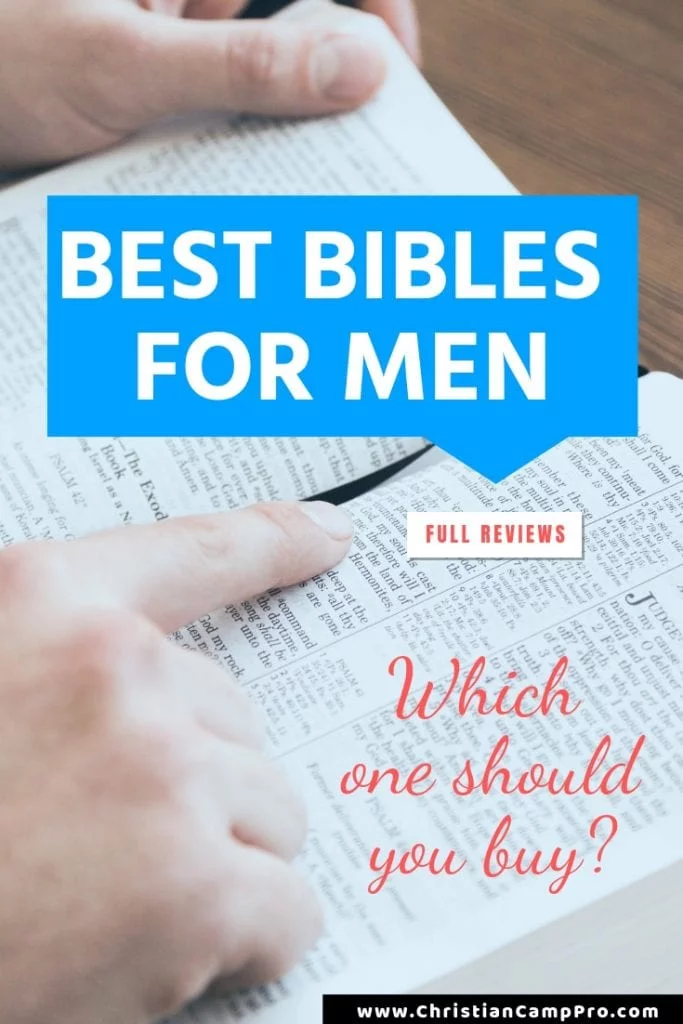 best bibles for men review