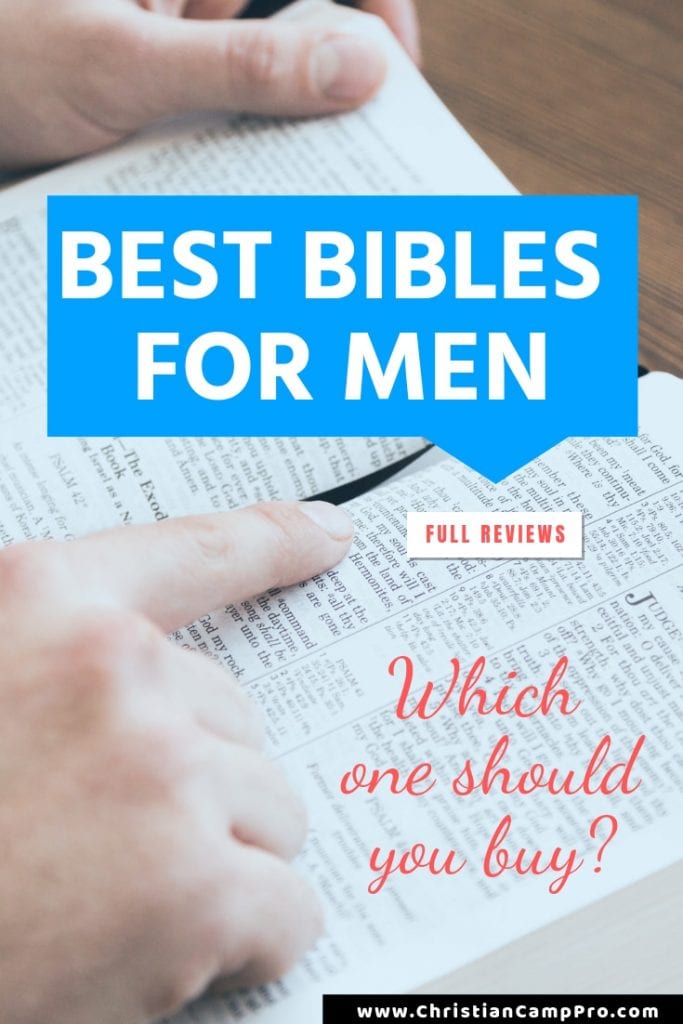 7 Best Bibles for Men – Detailed Reviews