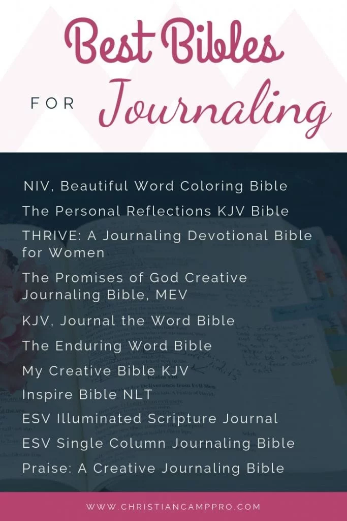 bibles for journaling reviews