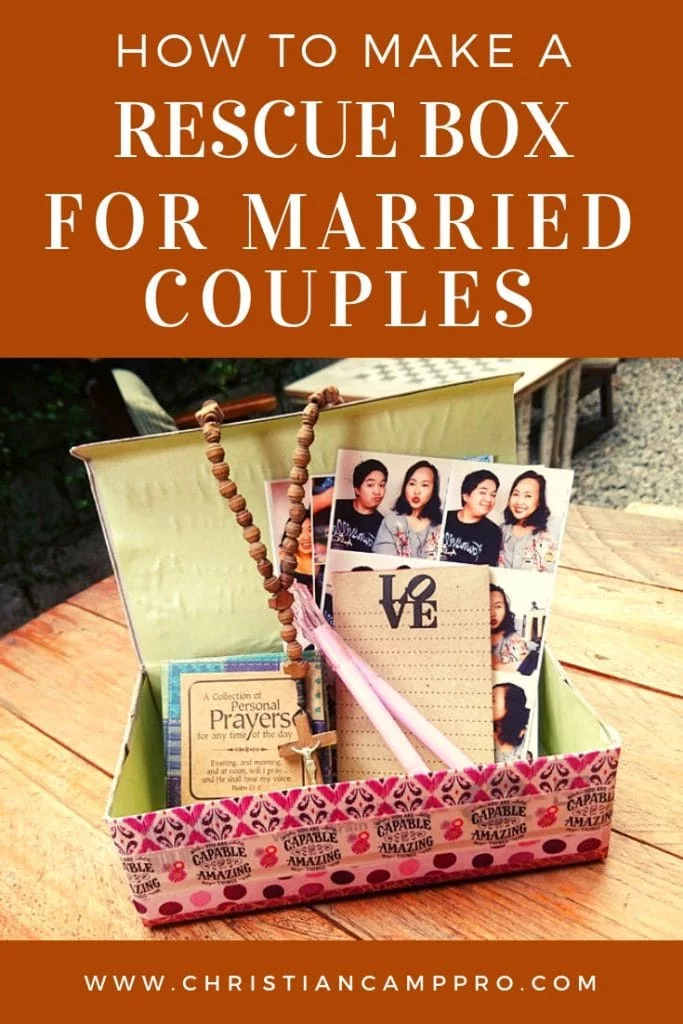how to make a rescue box for couples