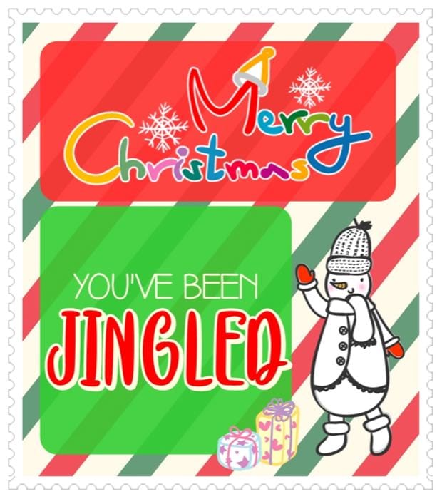 youve been jingled print