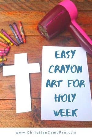 holy week crayon art featured