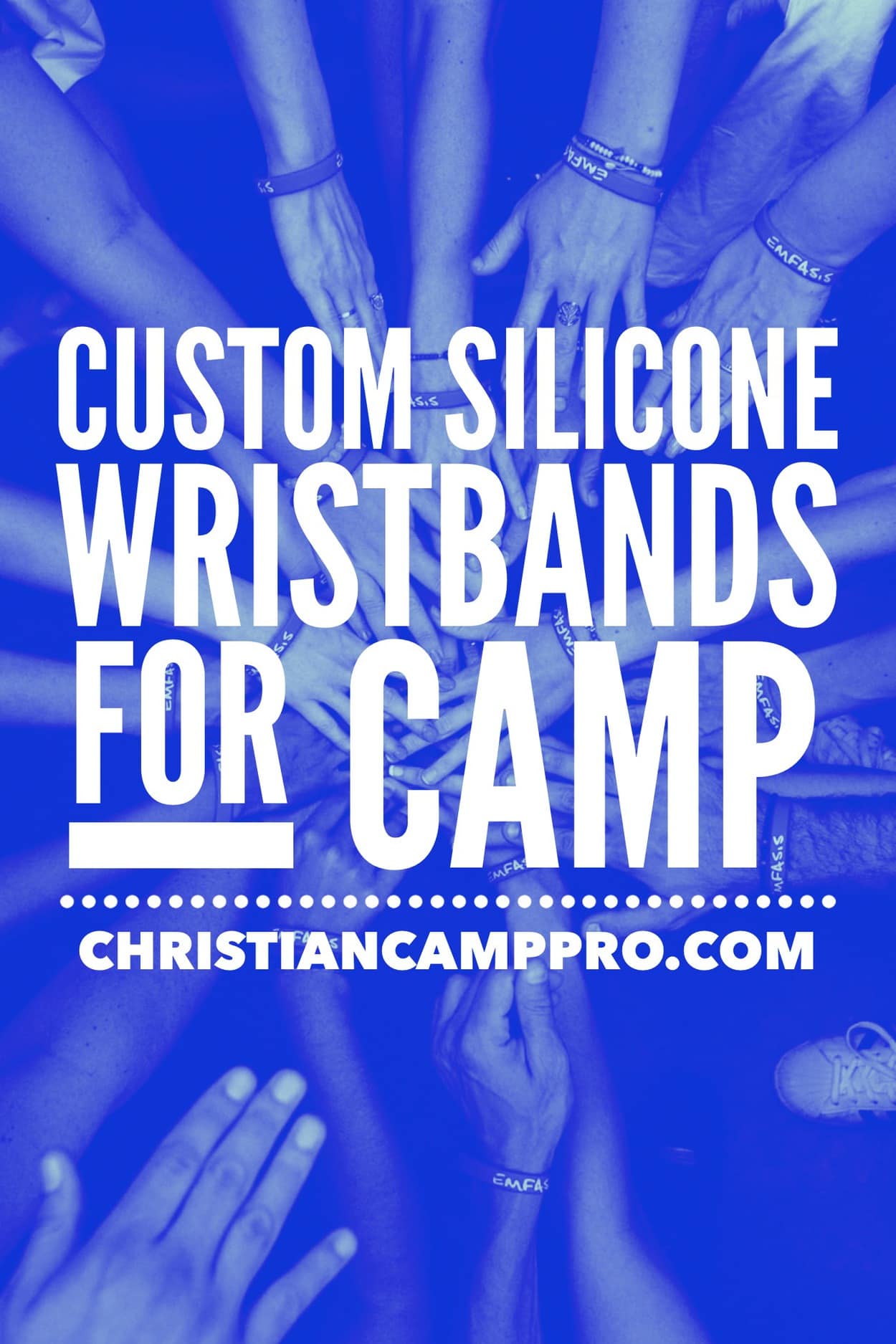 Custom Silicone Wristbands for Camp