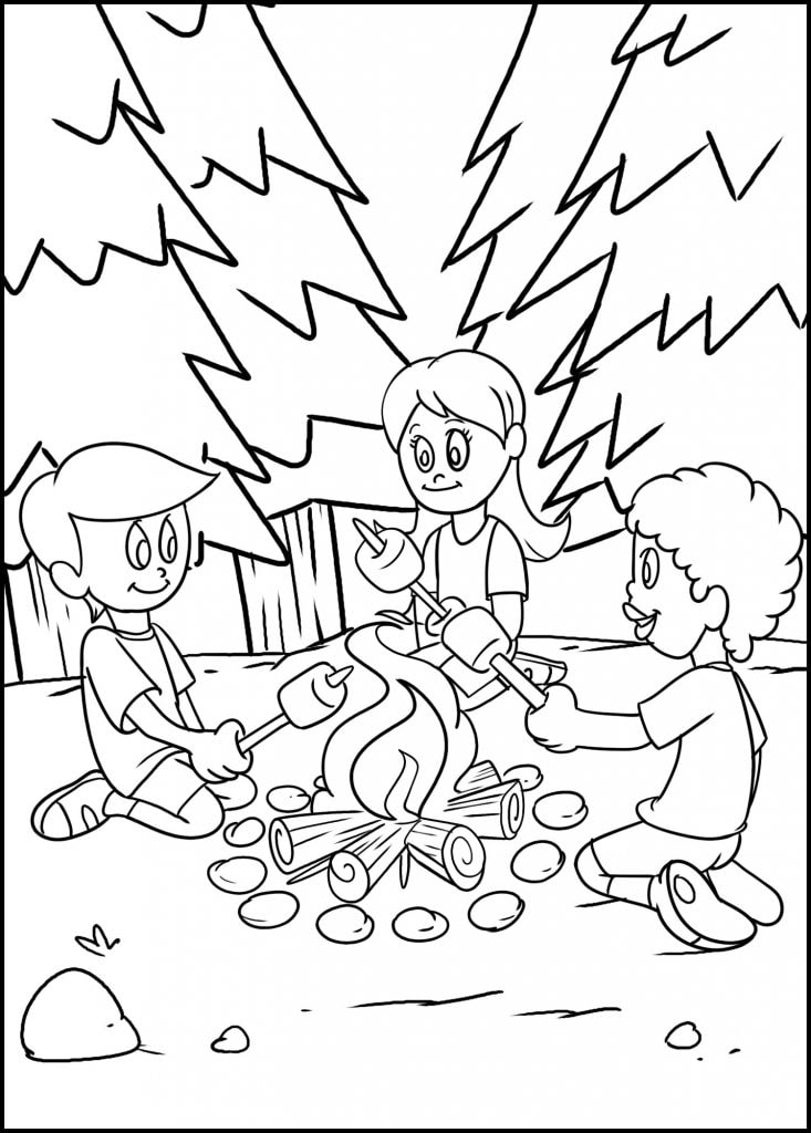 FREE Camp Coloring Book for Kids! - Christian Camp Pro