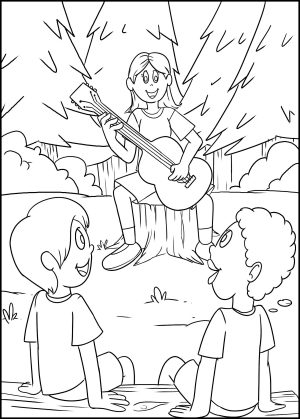 FREE Camp Coloring Book for Kids! - Christian Camp Pro