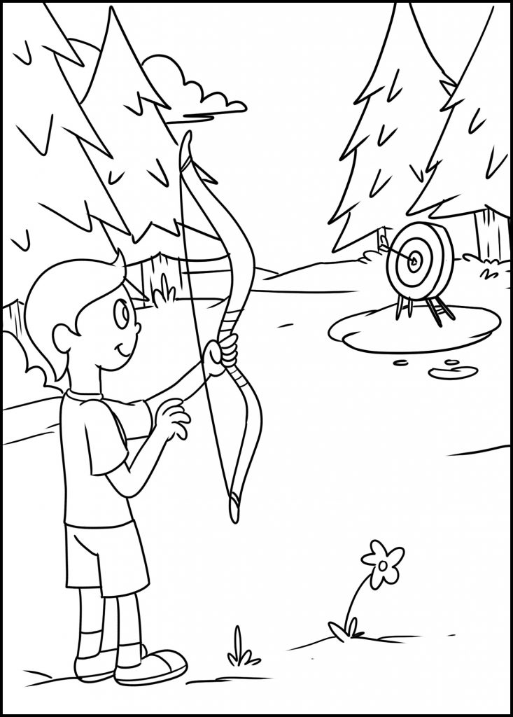 summer camp archery