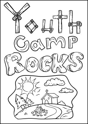 FREE Camp Coloring Book for Kids! - Christian Camp Pro